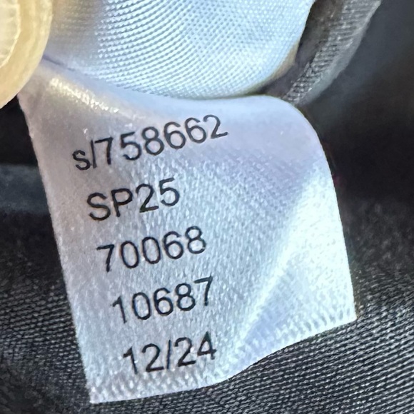 NWT Loft Black White Polka Dot Flounce Maxi Dress Sz 6 Flutter Sleeve - Picture 9 of 12